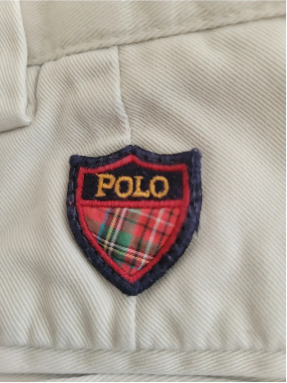 Ralph Lauren Polo Golf Men's Vintage Pleated Khaki Classic Cotton Shorts Size 36